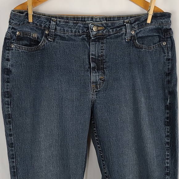 Riders By Lee | Vintage Boot Cut Blue Jeans - Picture 2 of 9